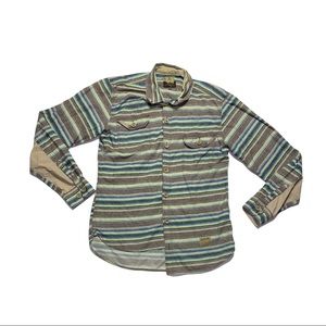 Goods & Co PRPS STRIPED BUTTON UP